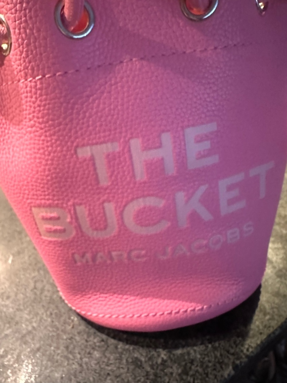 Pink Marc Jacob’s The Bucket Bag